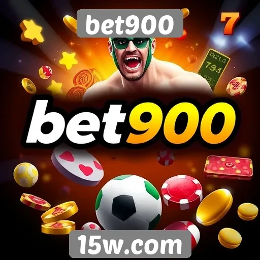 A variedade de jogos disponíveis na bet900